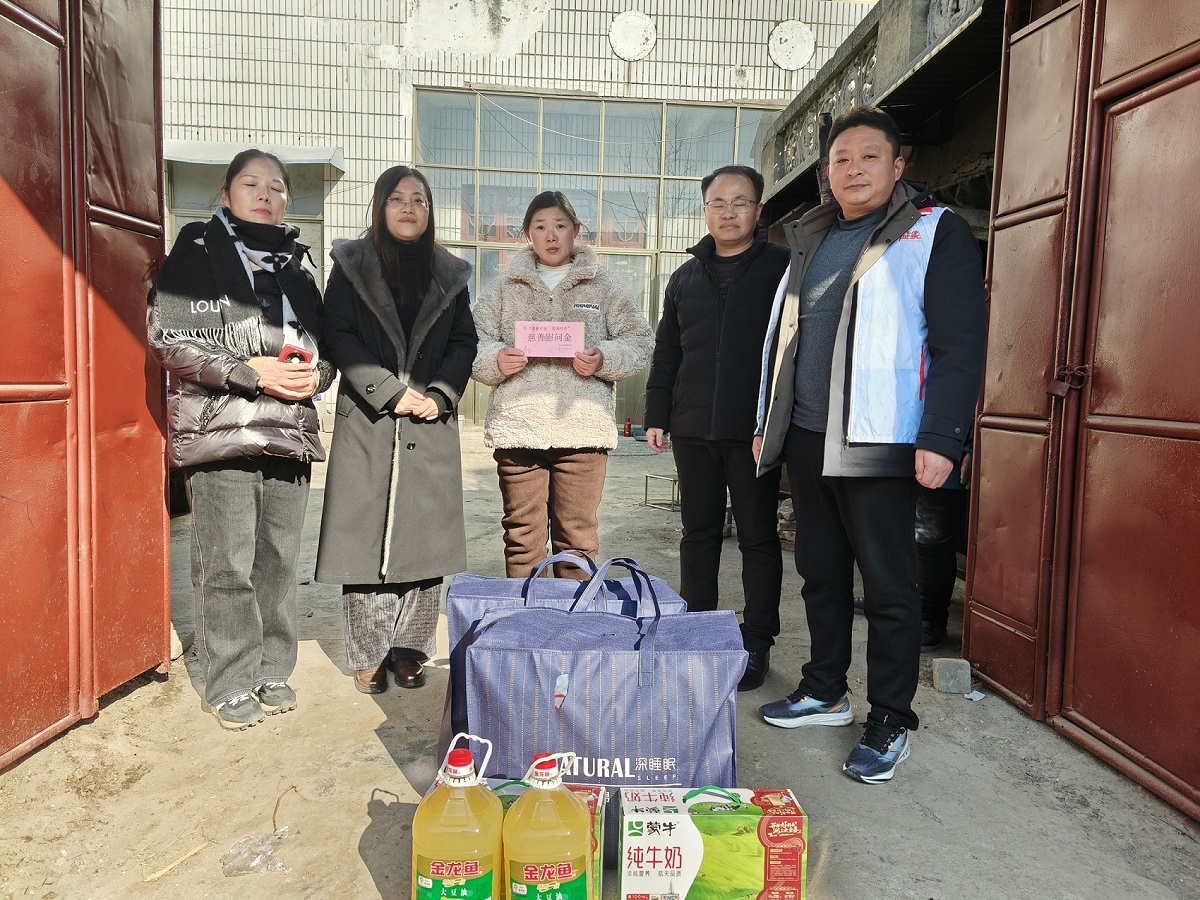江蘇徐州經開區徐莊鎮王橋村關工委：“情暖新春 共護未來”困境兒童走訪慰問活動