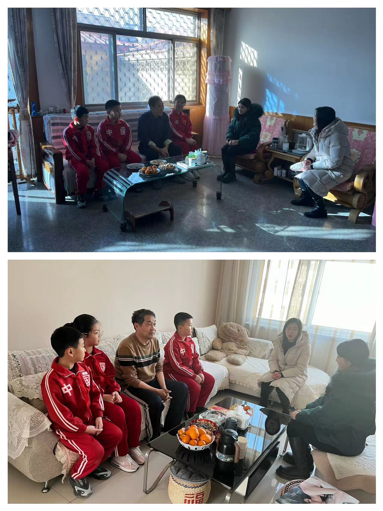 河北省秦皇島市撫寧區關工委開展“嚴寒冬日，新春問暖”慰問“五老”活動
