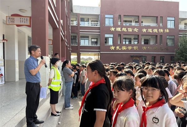 江蘇省徐州市銅山區漢王鎮北望小學關工委開展多形式、多層次五一假期安全教育活動