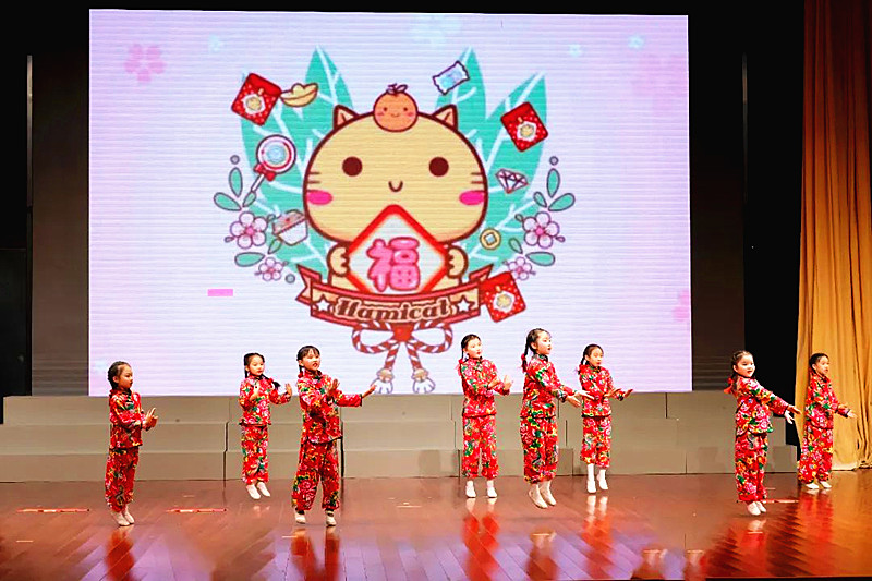 江蘇省南京市玄武區(qū)徐莊社區(qū)聯(lián)合舉行“龍騰盛世,福滿徐莊”為主題的春節(jié)聯(lián)歡會(huì) (2).jpg