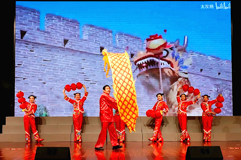 江蘇省南京市玄武區(qū)徐莊社區(qū)聯(lián)合舉行“龍騰盛世,福滿徐莊”為主題的春節(jié)聯(lián)歡會(huì) (4).jpg